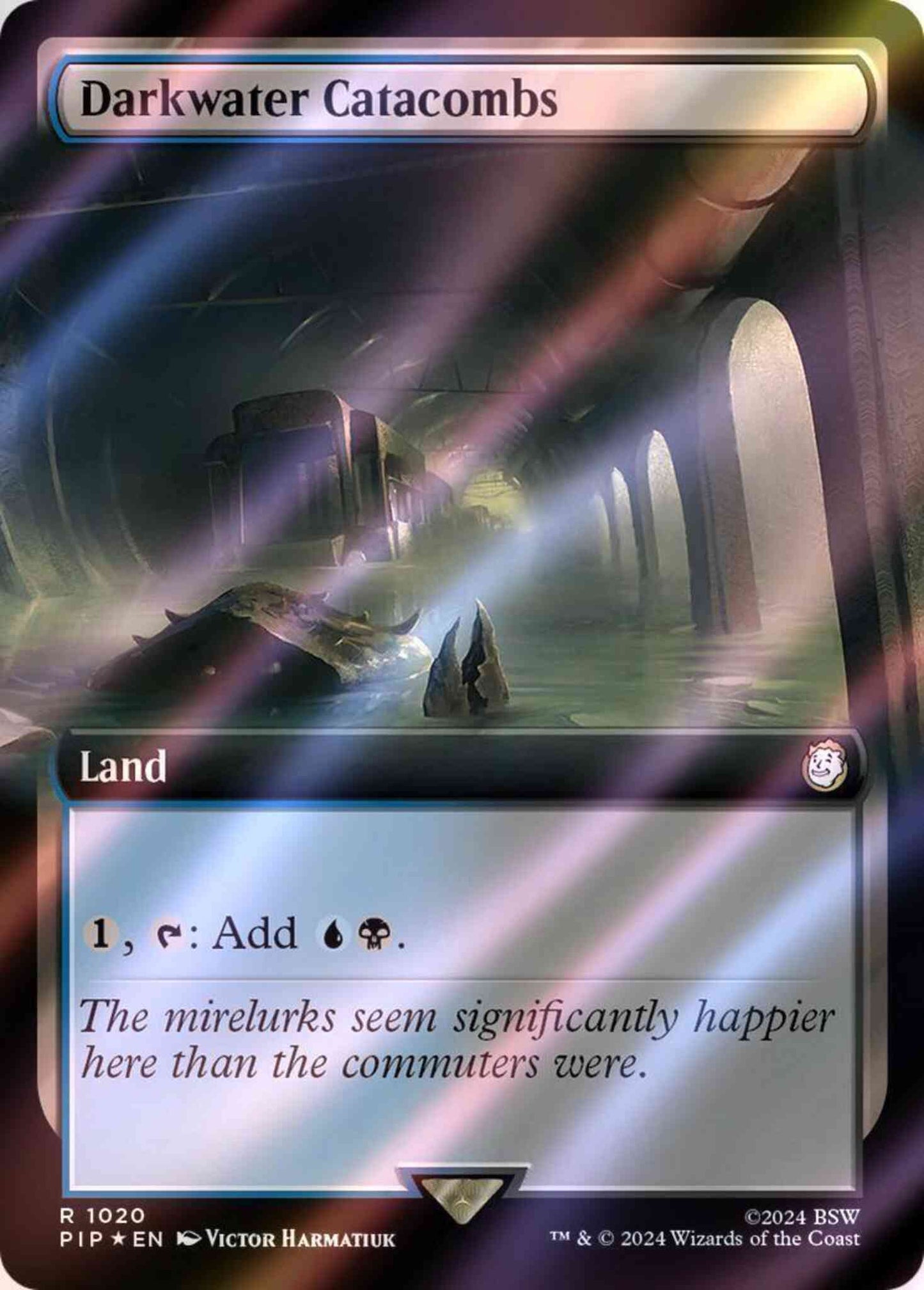 Darkwater Catacombs [1020] [Extended Art] [Fallout] [Surge Foil]