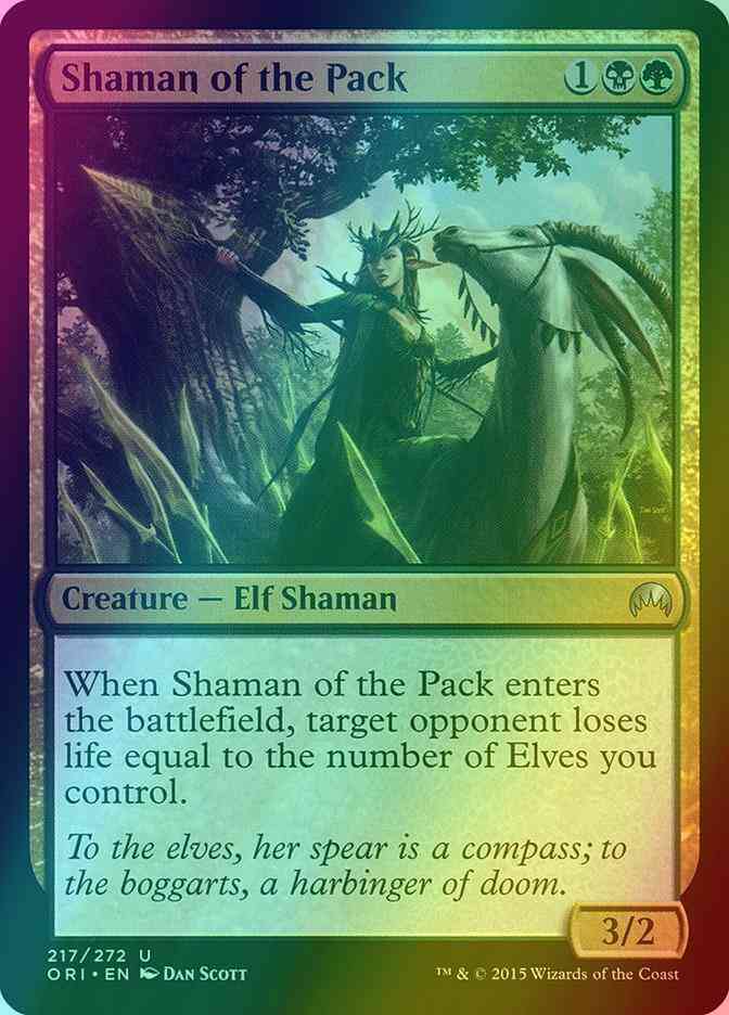 Shaman of the Pack [217] [Magic Origins] [Foil]
