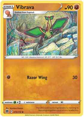 Vibrava - 075/172 - Uncommon [swsh9-075] [Non-Holo]