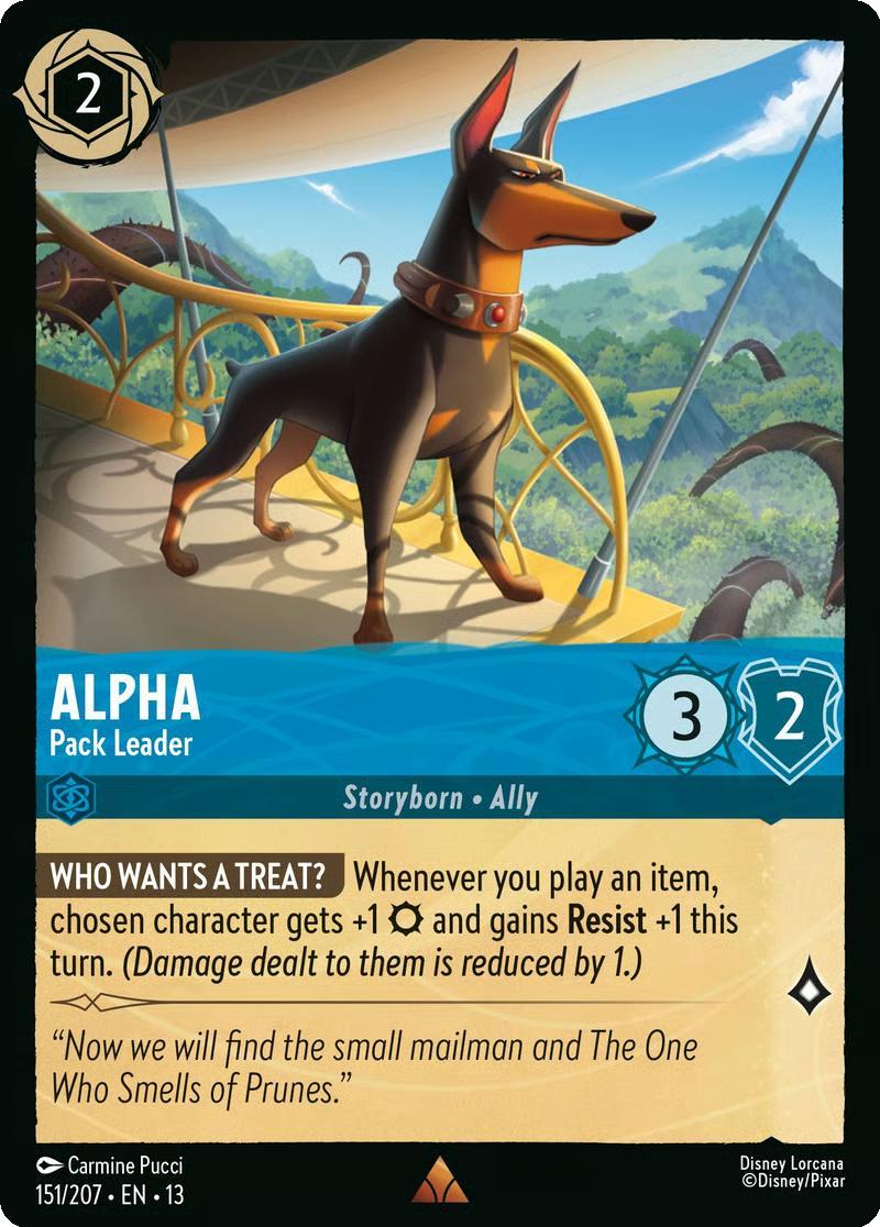 Alpha - Pack Leader - 151/204 [Attack of the Vine!] [Non-Foil]