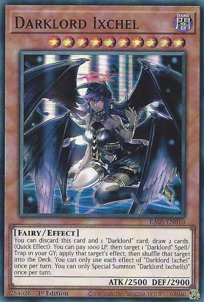 Darklord Ixchel - RA05-EN010 - Super Rare - 1st Edition