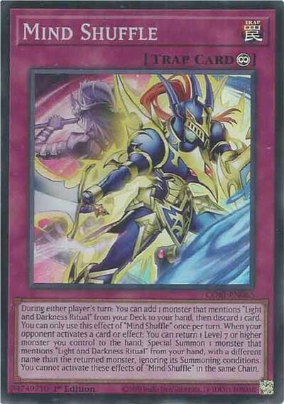 Mind Shuffle - CORI-EN065 - Super Rare - 1st Edition
