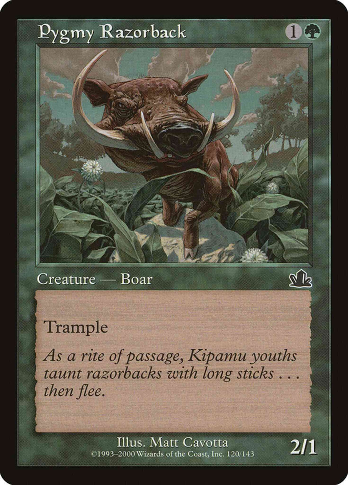 Pygmy Razorback [120] [Prophecy] [Non-Foil]