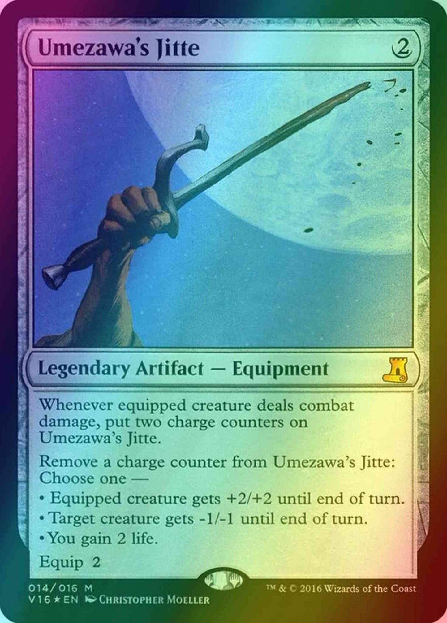Umezawa's Jitte [14] [From the Vault: Lore] [Foil]