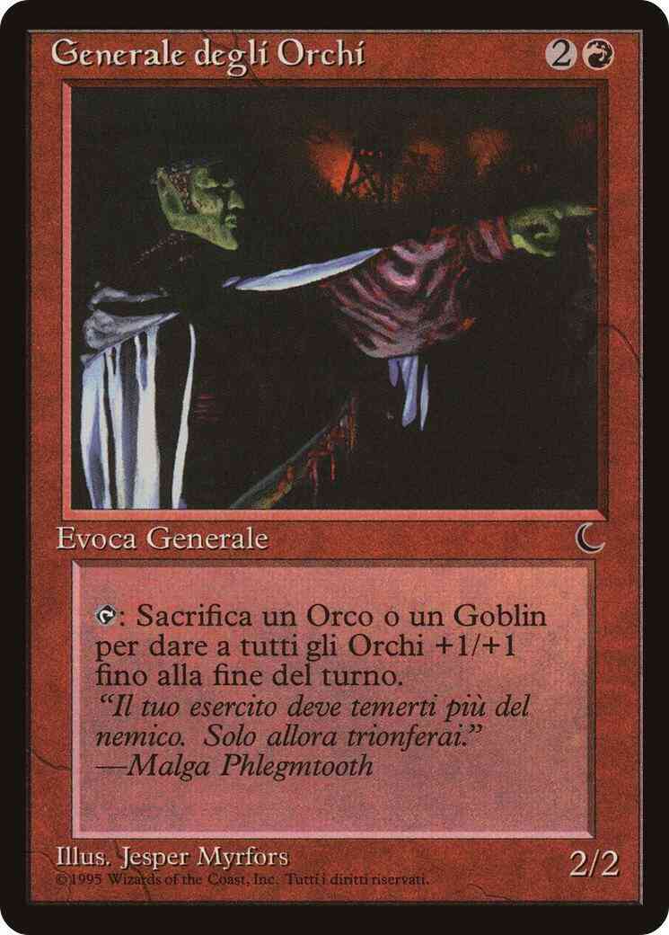 Orc General - Italian [73] [The Dark: Italian] [Non-Foil]