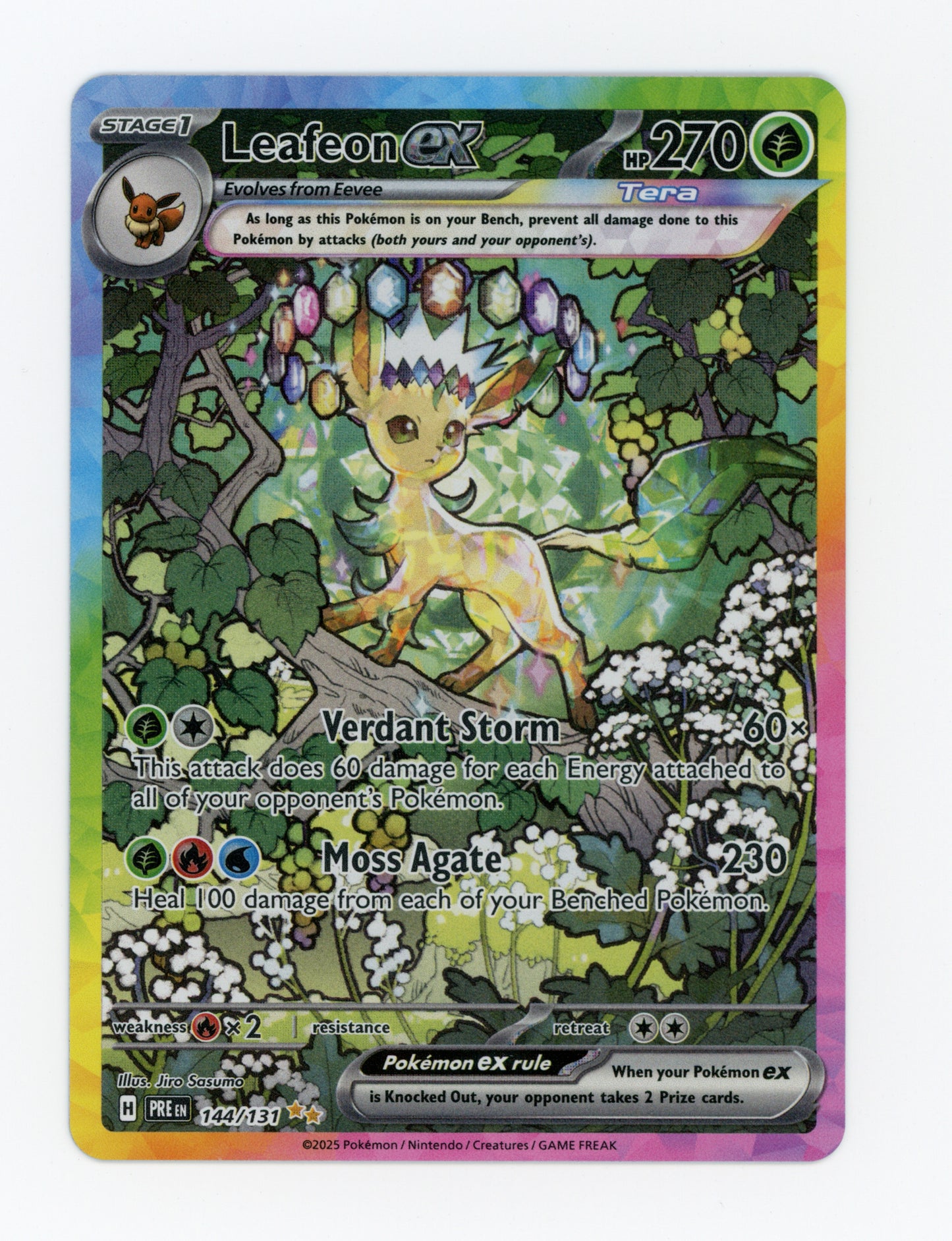Leafeon ex — Special Illustration Rare — ID 19418