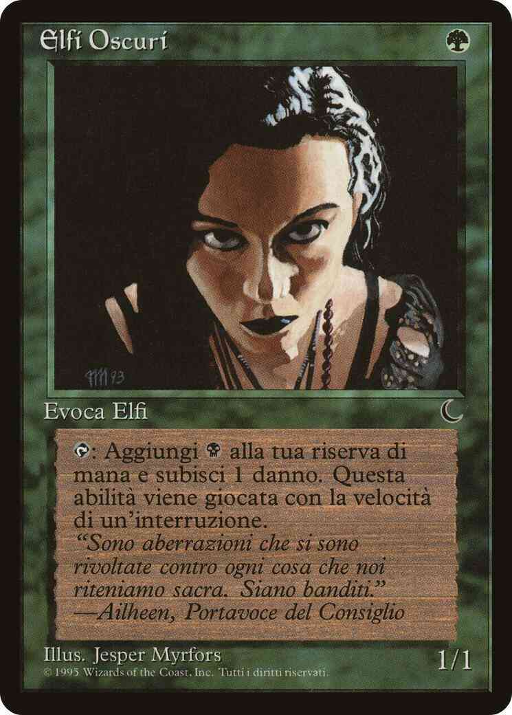 Elves of Deep Shadow - Italian [76] [The Dark: Italian] [Non-Foil]