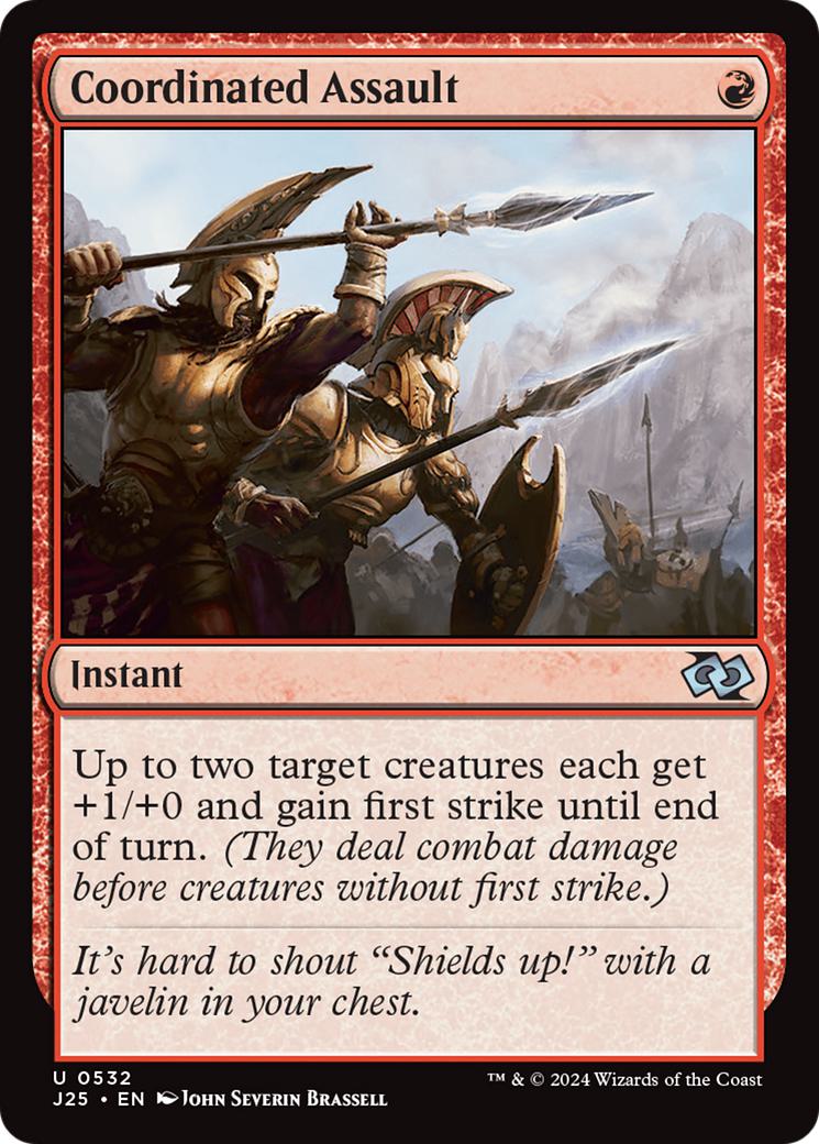 Coordinated Assault [532] [Foundations: Jumpstart] [Non-Foil]