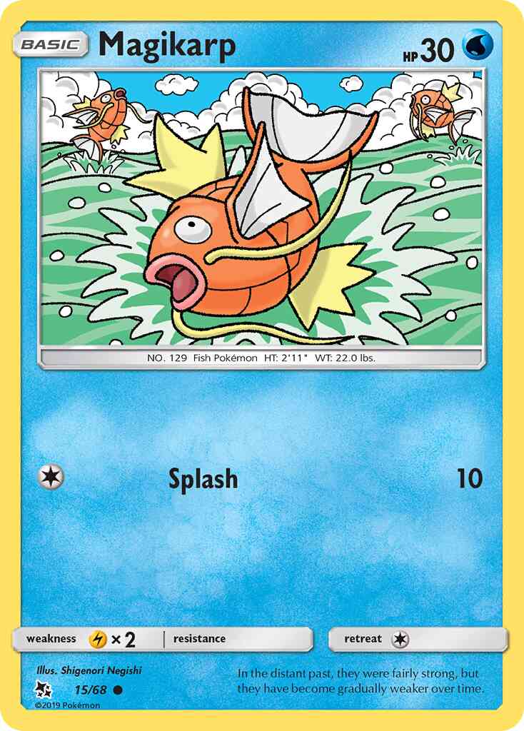 Magikarp - 15/68 - Common [sm115-15] [Reverse Holo]