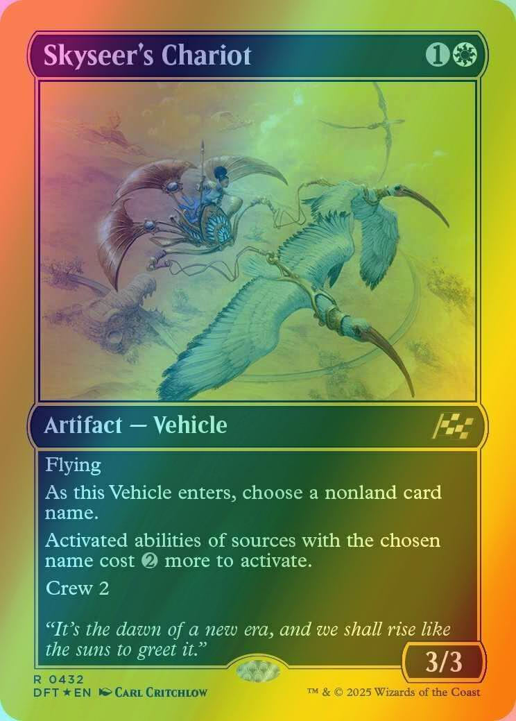 Skyseer's Chariot [432] [Aetherdrift] [First-place Foil]