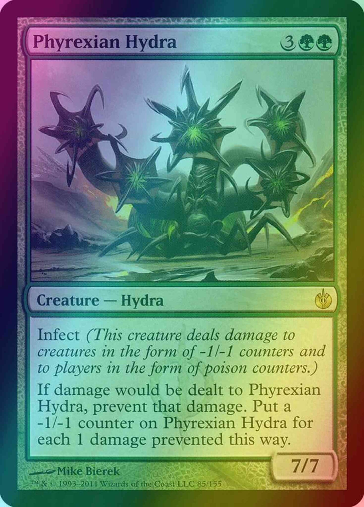 Phyrexian Hydra [85] [Mirrodin Besieged] [Foil]