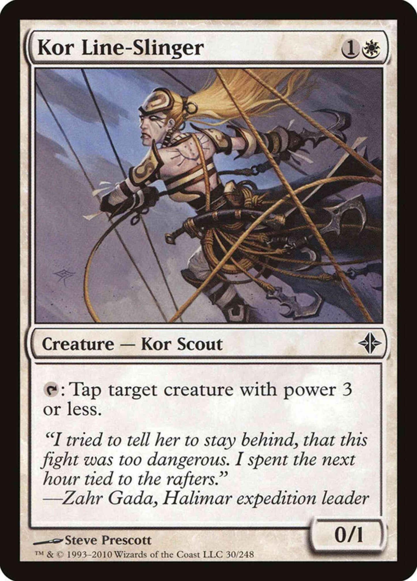 Kor Line-Slinger [30] [Rise Of The Eldrazi] [Non-Foil]