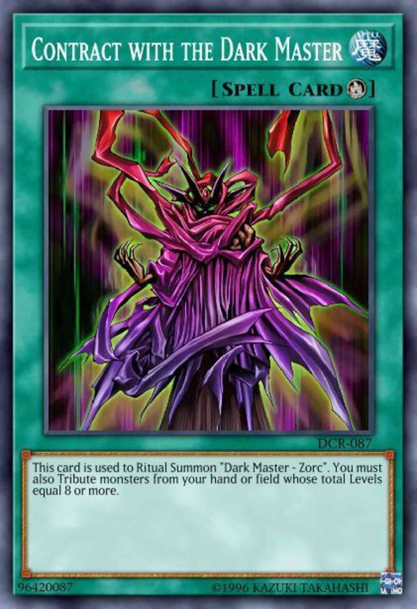 Contract with the Dark Master - LCYW-EN128 - Common - Unlimited