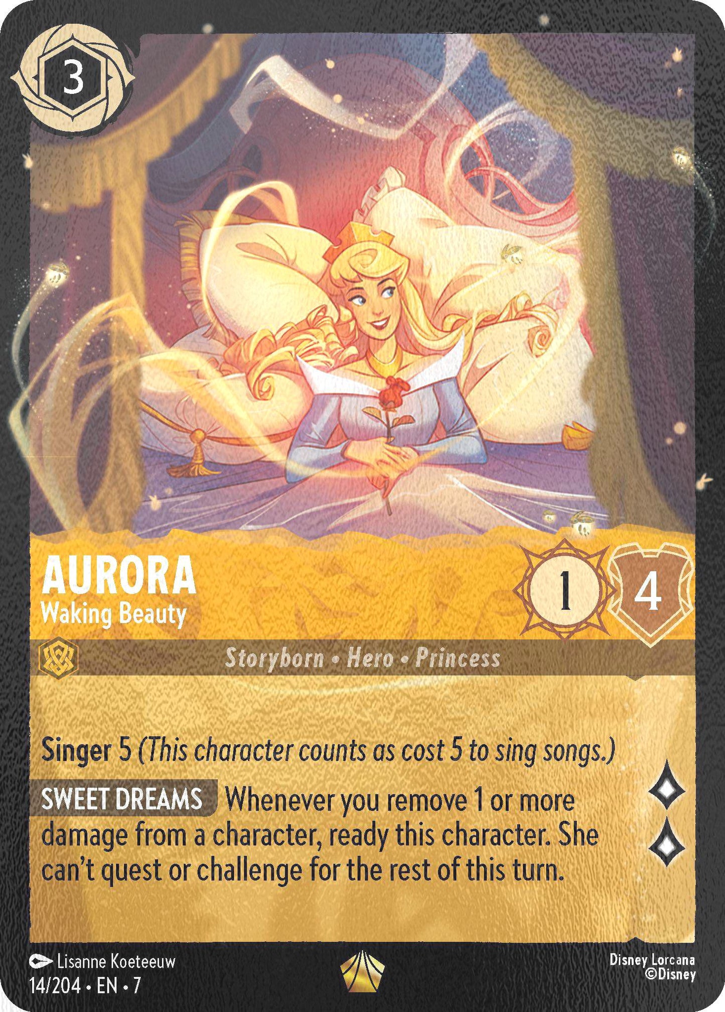 Aurora - Waking Beauty - 14/204 [Archazia's Island] [Cold Foil]