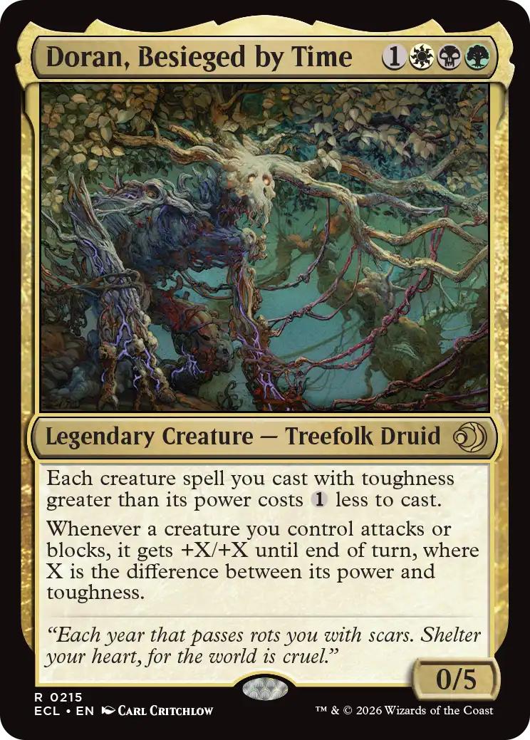 Doran, Besieged by Time [215] [Lorwyn Eclipsed] [Non-Foil]
