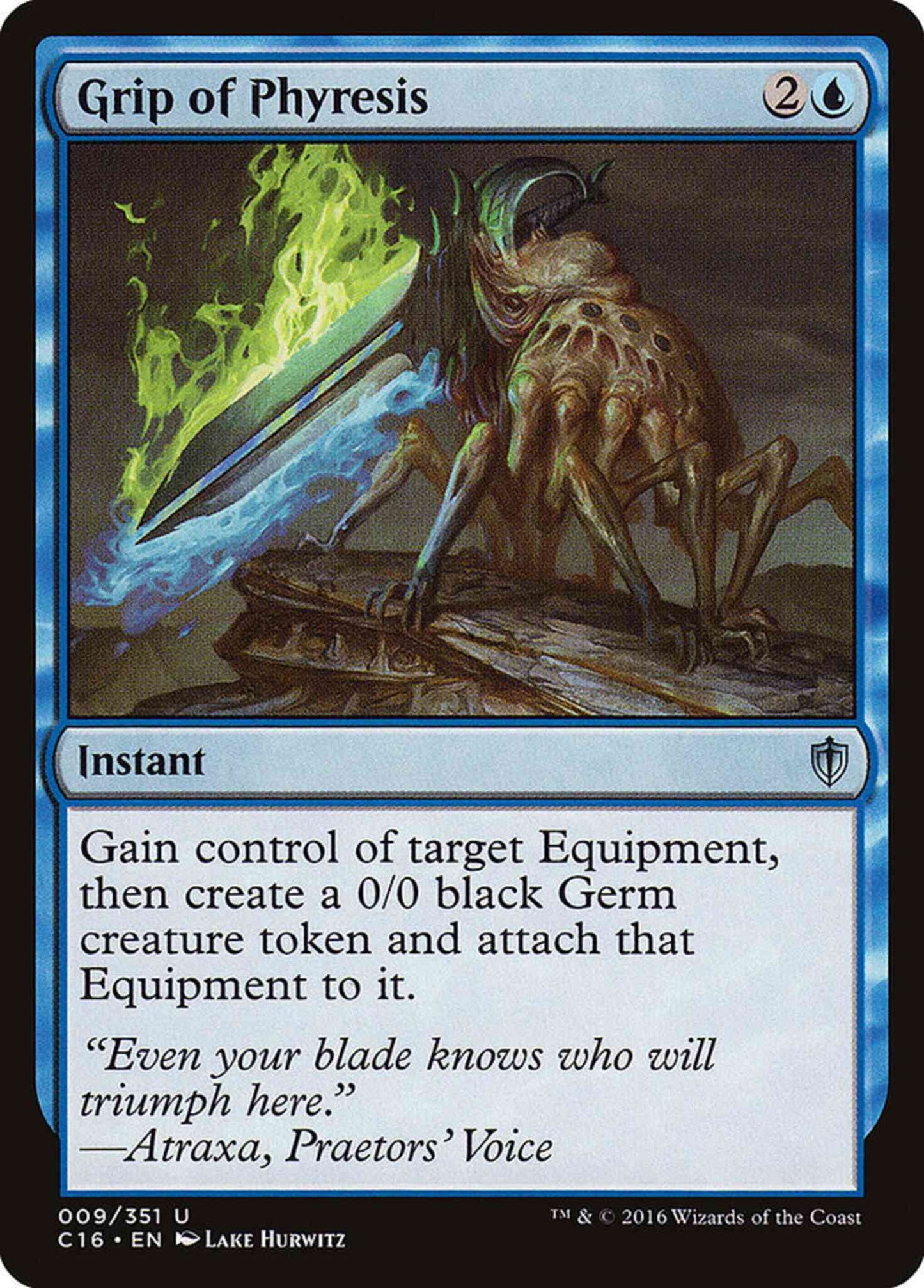 Grip of Phyresis [9] [Commander 2016] [Non-Foil]