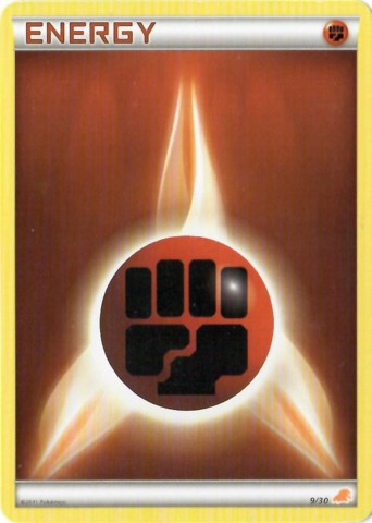 Fighting Energy - 9/30 - [BW Trainer Kit (Excadrill)] [Non-Holo]