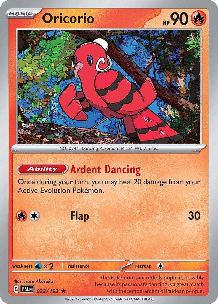 Oricorio - 033/193 - Rare [sv02-033] [Holo]