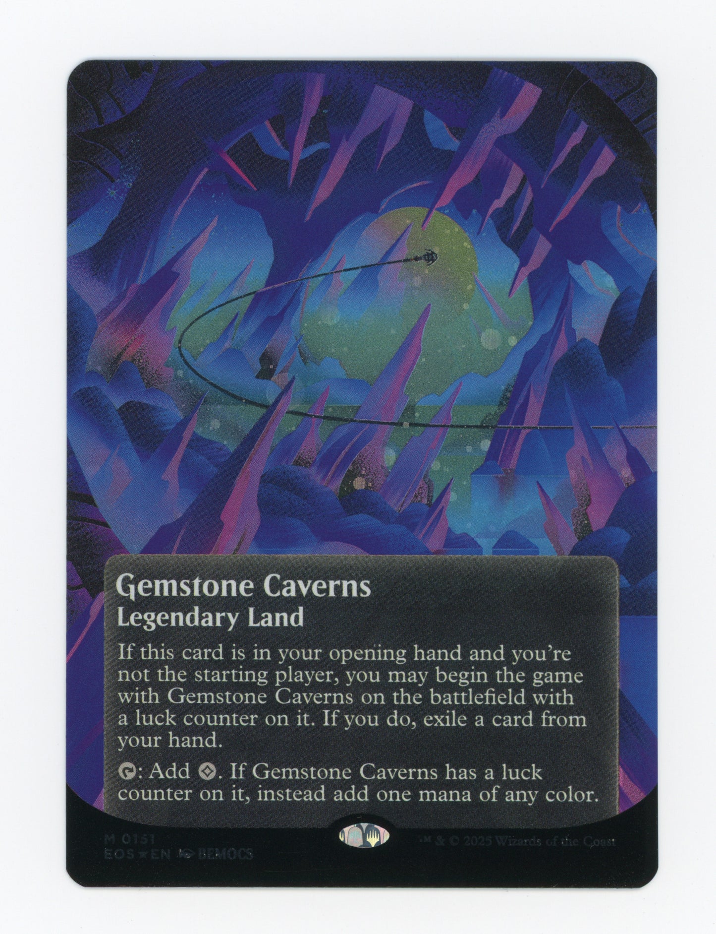 Gemstone Caverns — Borderless|Poster|Galaxy Foil — ID 18395