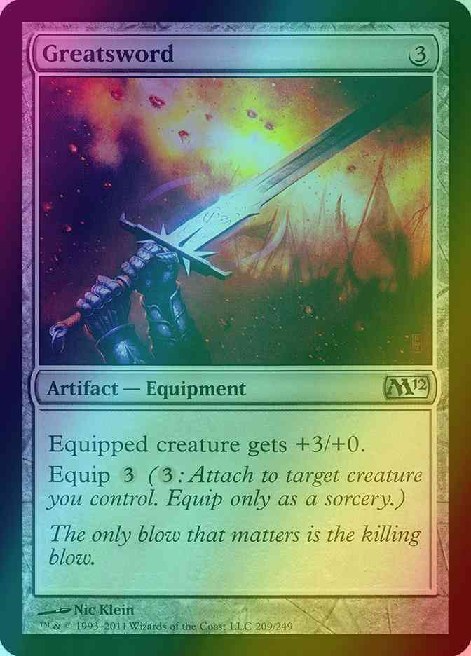 Greatsword [209] [Magic 2012] [Foil]