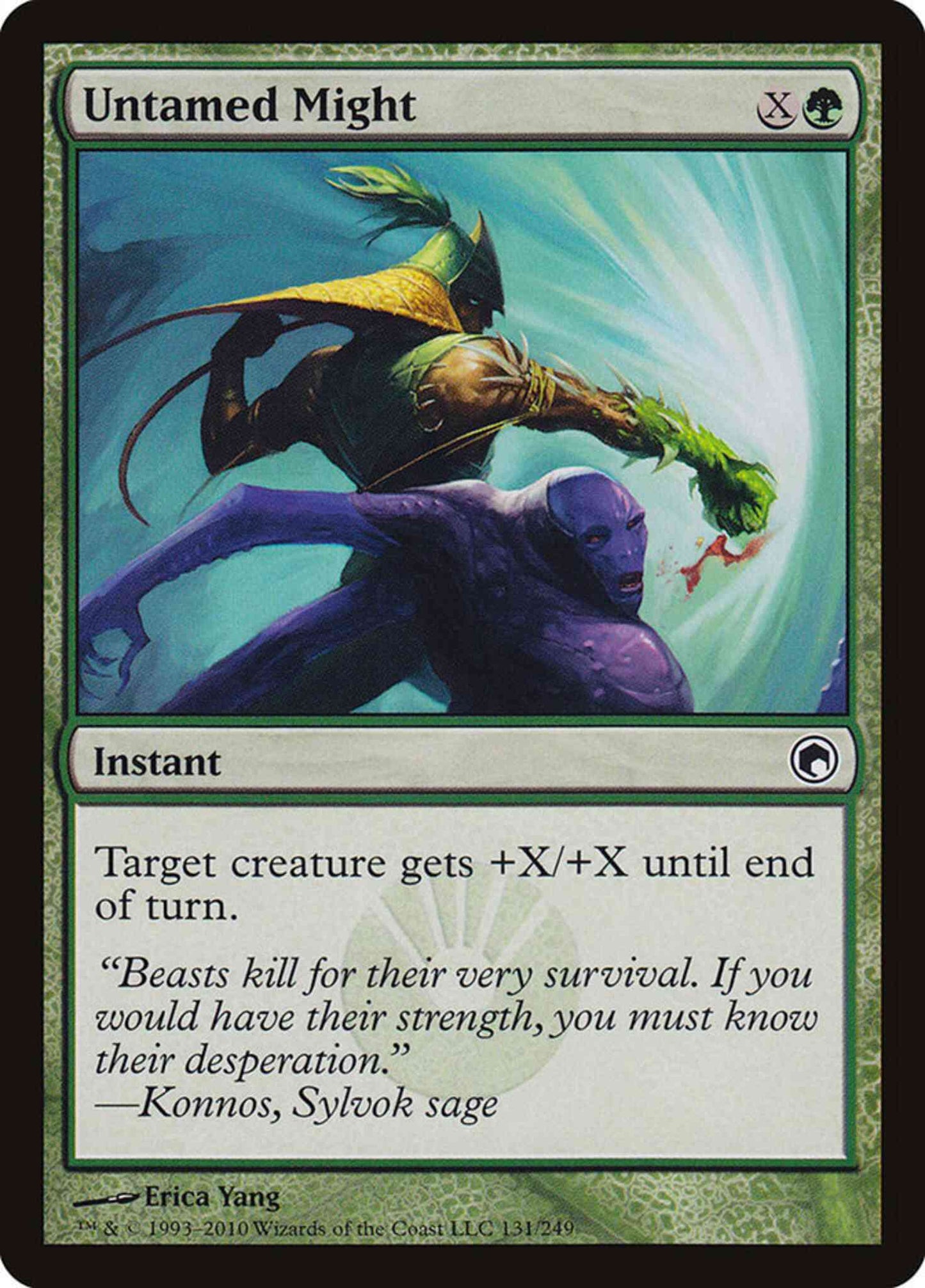 Untamed Might [131] [Scars Of Mirrodin] [Non-Foil]