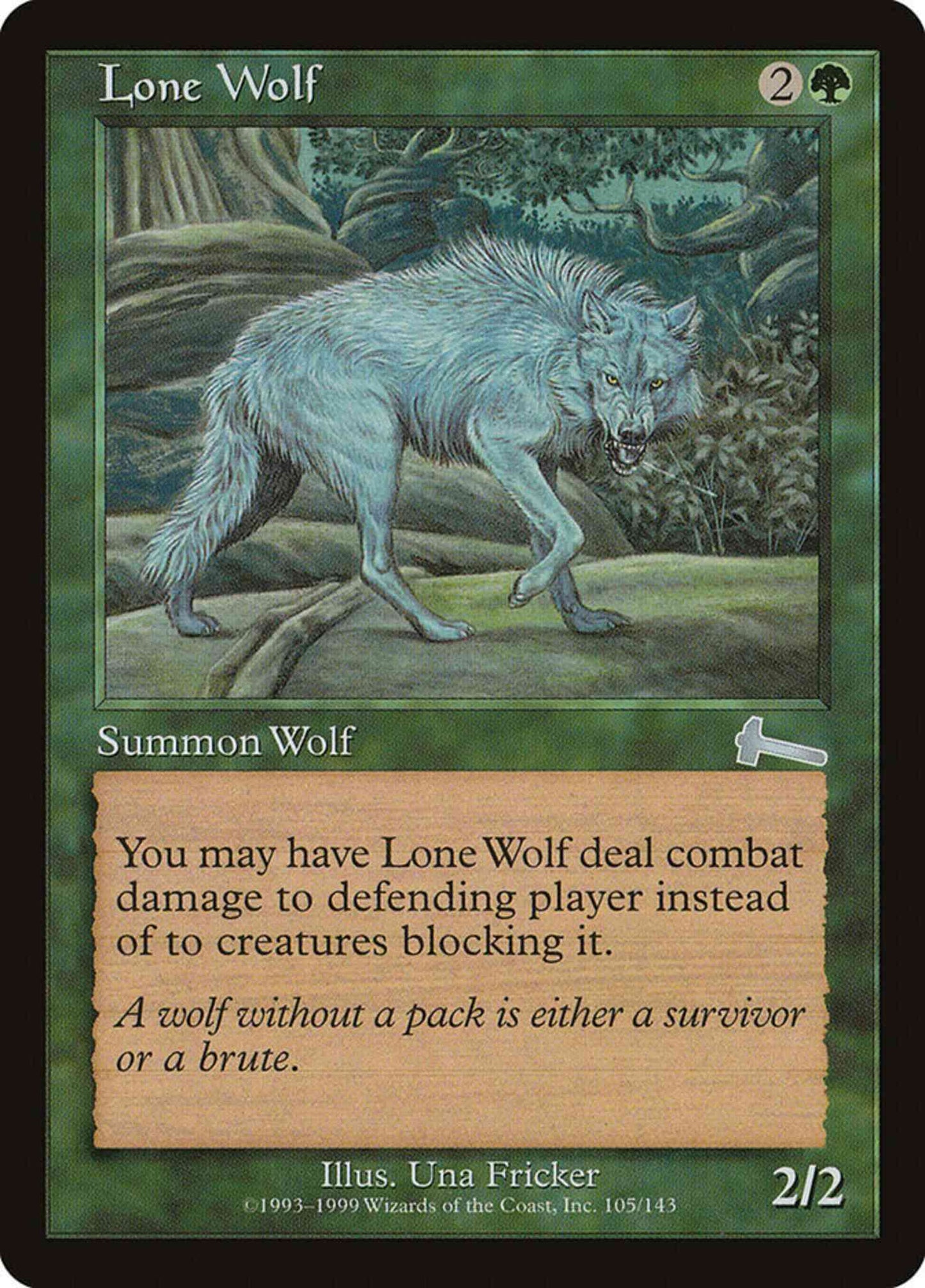 Lone Wolf [105] [Urza's Legacy] [Non-Foil]
