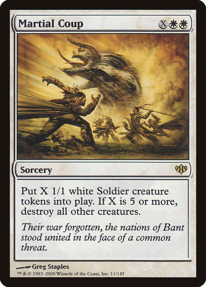 Martial Coup [11] [Conflux] [Non-Foil]
