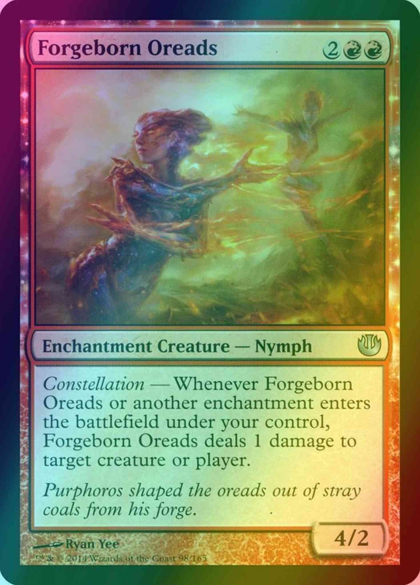 Forgeborn Oreads [98] [Journey into Nyx] [Foil]