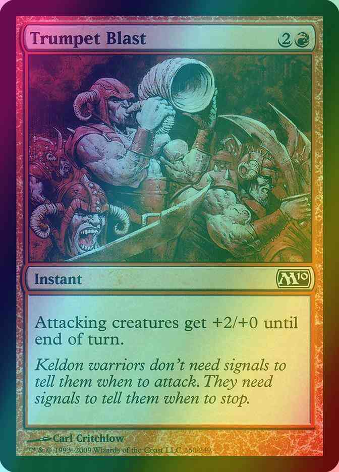 Trumpet Blast [160] [Magic 2010] [Foil]