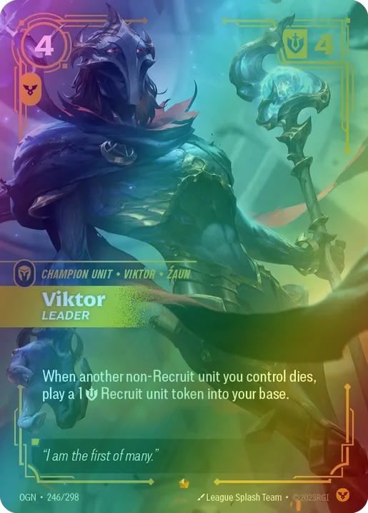 Viktor - Leader - 246/298 [Origins] [Foil]