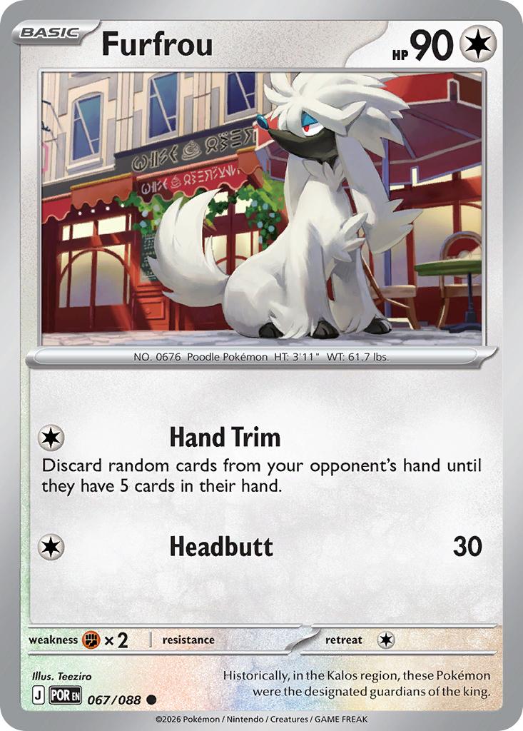 Furfrou - 067/088 - Common [me03-067] [Non-Holo]