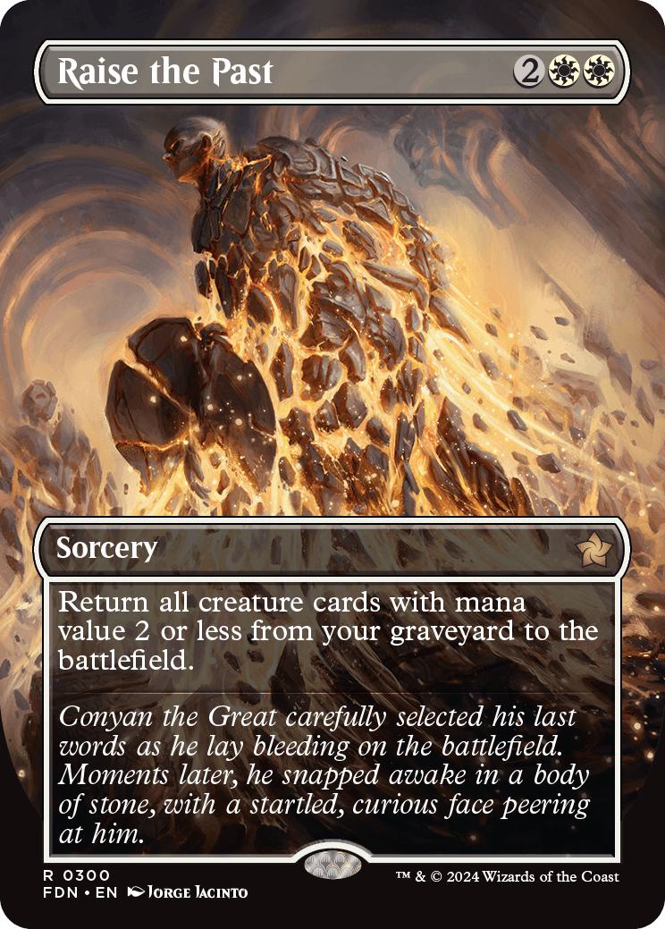 Raise the Past [300] [Borderless] [Foundations] [Non-Foil]