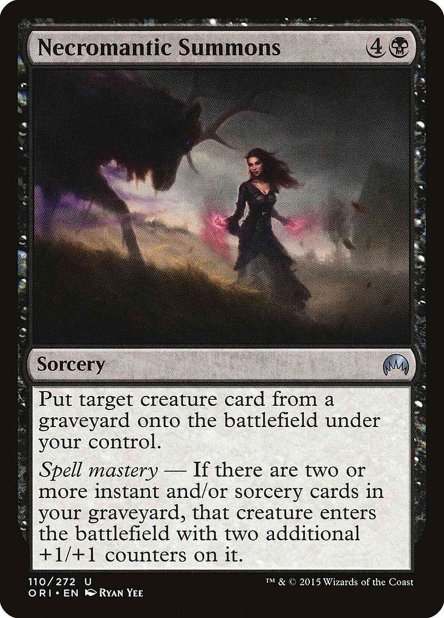 Necromantic Summons [110] [Magic Origins] [Non-Foil]