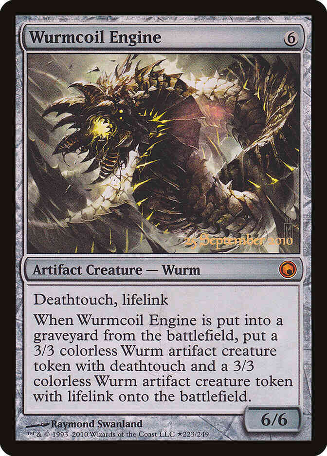 Wurmcoil Engine [223] [Scars of Mirrodin Promos] [Foil]