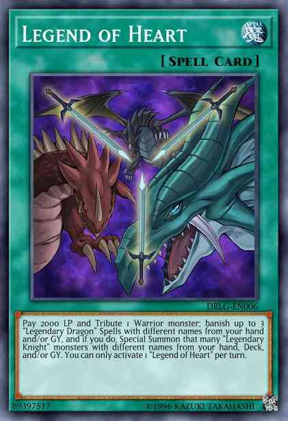 Legend of Heart - DRLG-EN006 - Secret Rare - Unlimited
