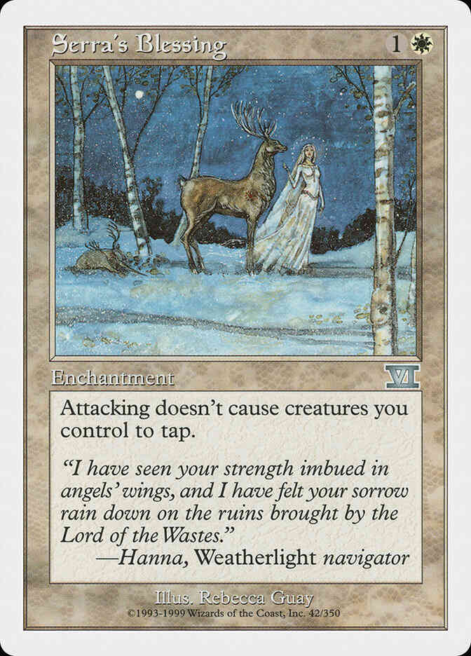 Serra's Blessing [42] [Classic Sixth Edition] [Non-Foil]