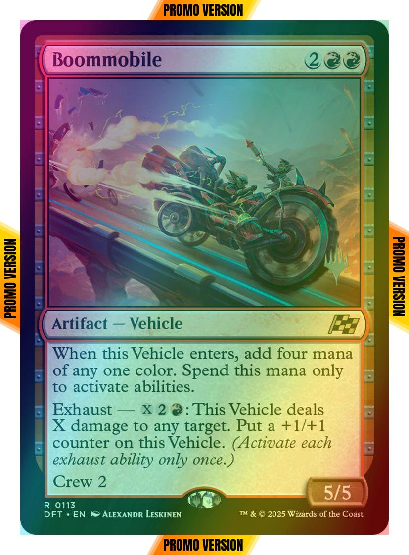 Boommobile [113p] [Promo Pack] [Aetherdrift: Promos] [Foil]