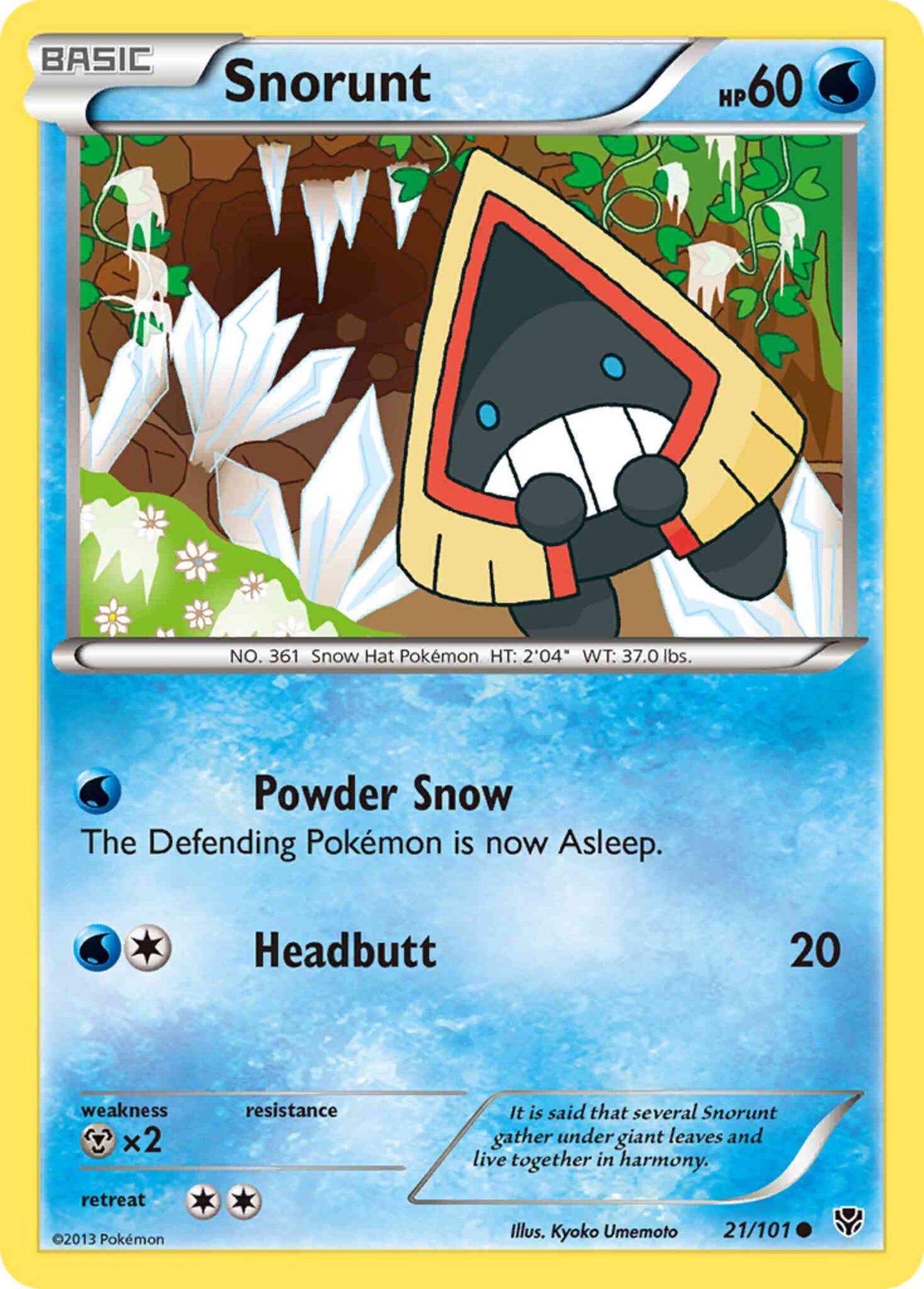 Snorunt - 21/101 - Common [bw10-21] [Non-Holo]