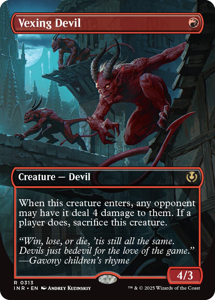Vexing Devil [313] [Borderless] [Innistrad Remastered] [Non-Foil]