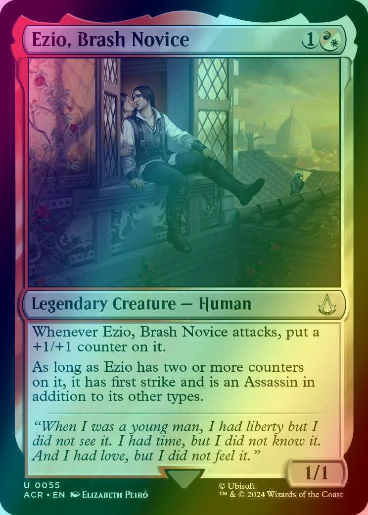 Ezio, Brash Novice [55] [Assassin's Creed] [Foil]