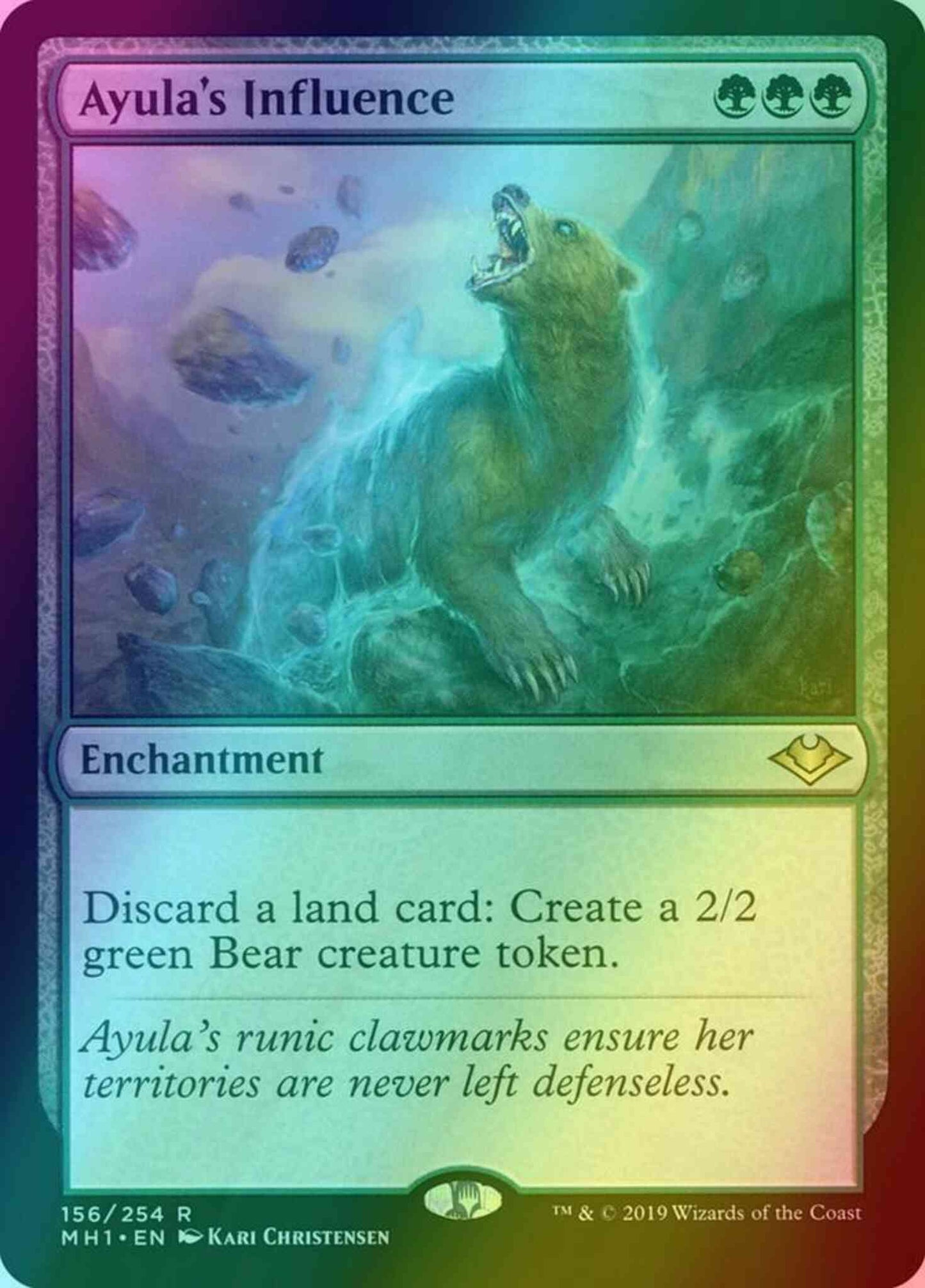 Ayula's Influence [156] [Modern Horizons] [Foil]
