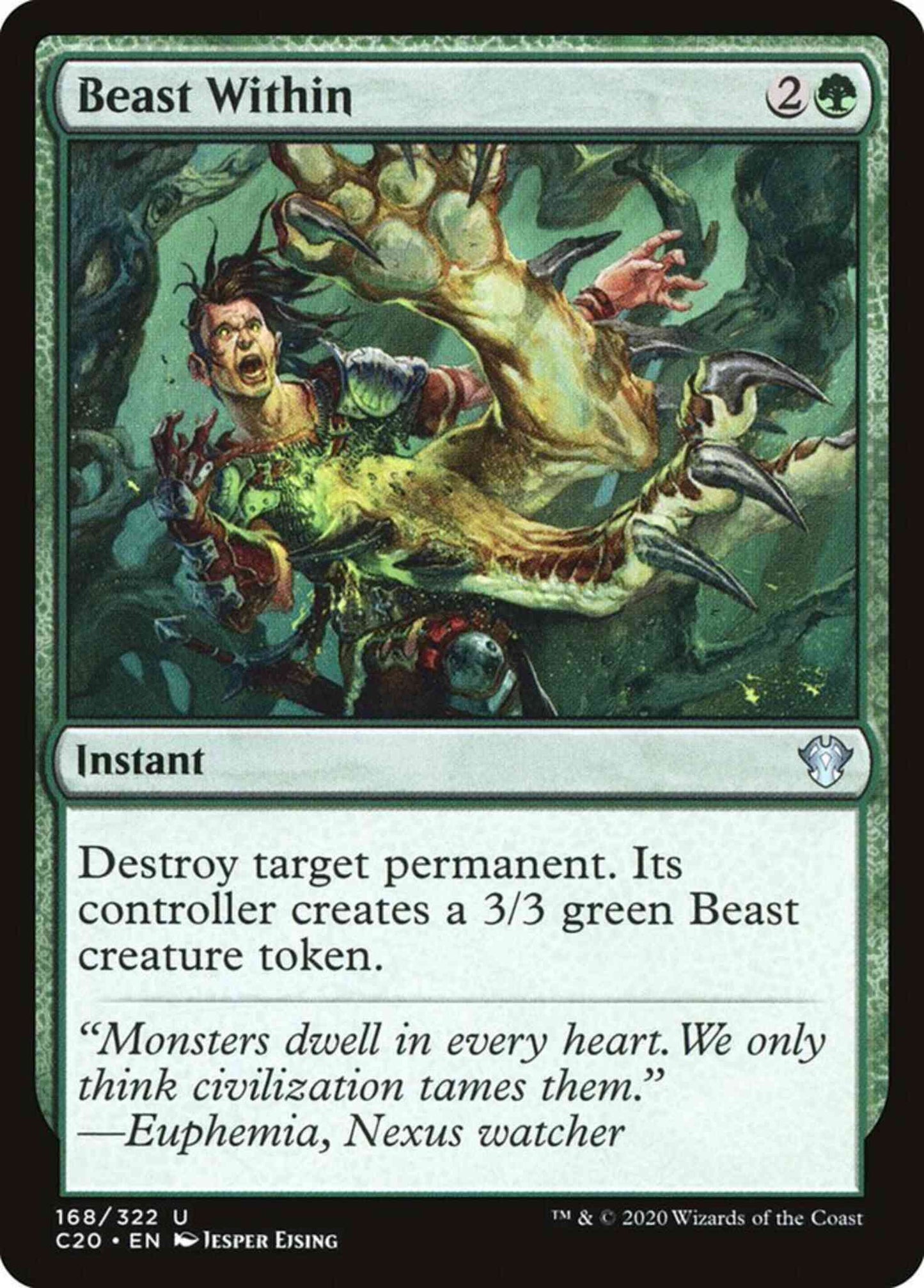 Beast Within [168] [Commander 2020] [Non-Foil]
