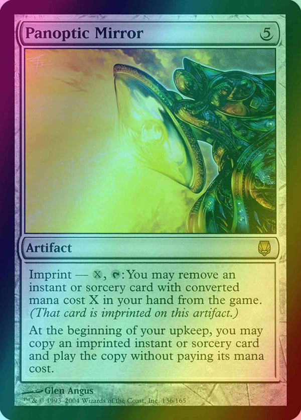 Panoptic Mirror [136] [Darksteel] [Foil]