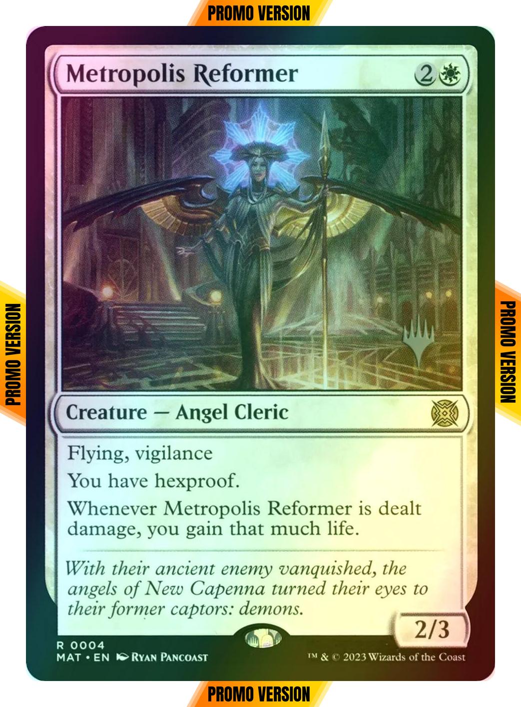 Metropolis Reformer [4p] [Promo Pack] [March of the Machine: The Aftermath: Promos] [Foil]