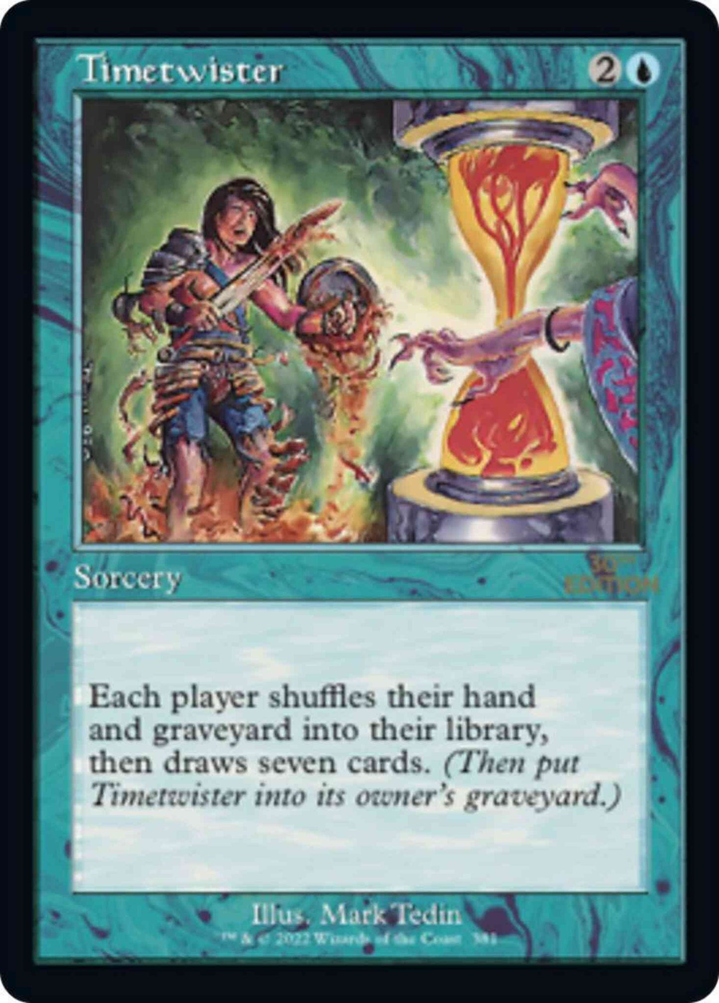 Timetwister [381] [Retro Frame] [30th Anniversary Edition] [Non-Foil]