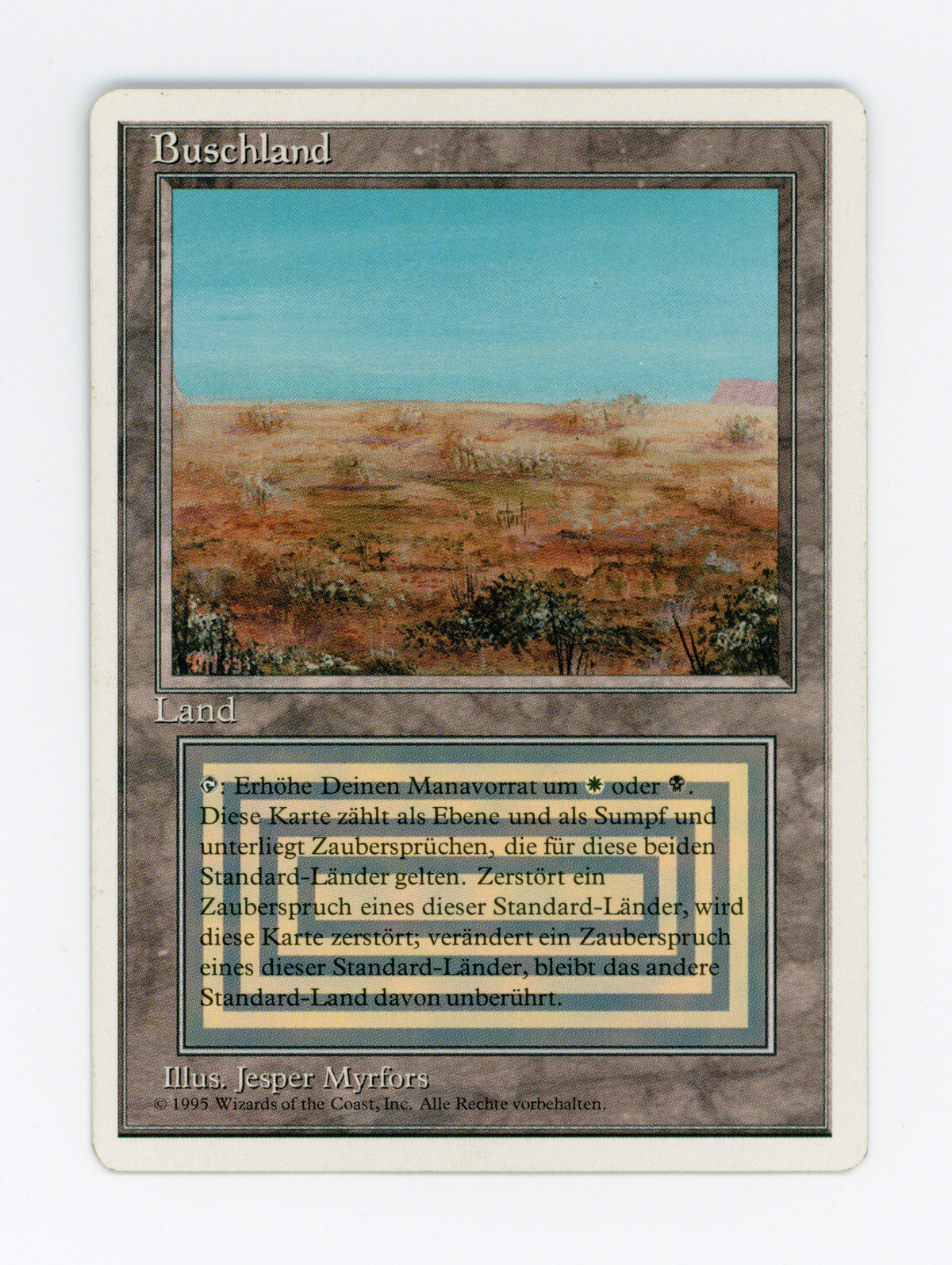 Scrubland — German — ID 20388