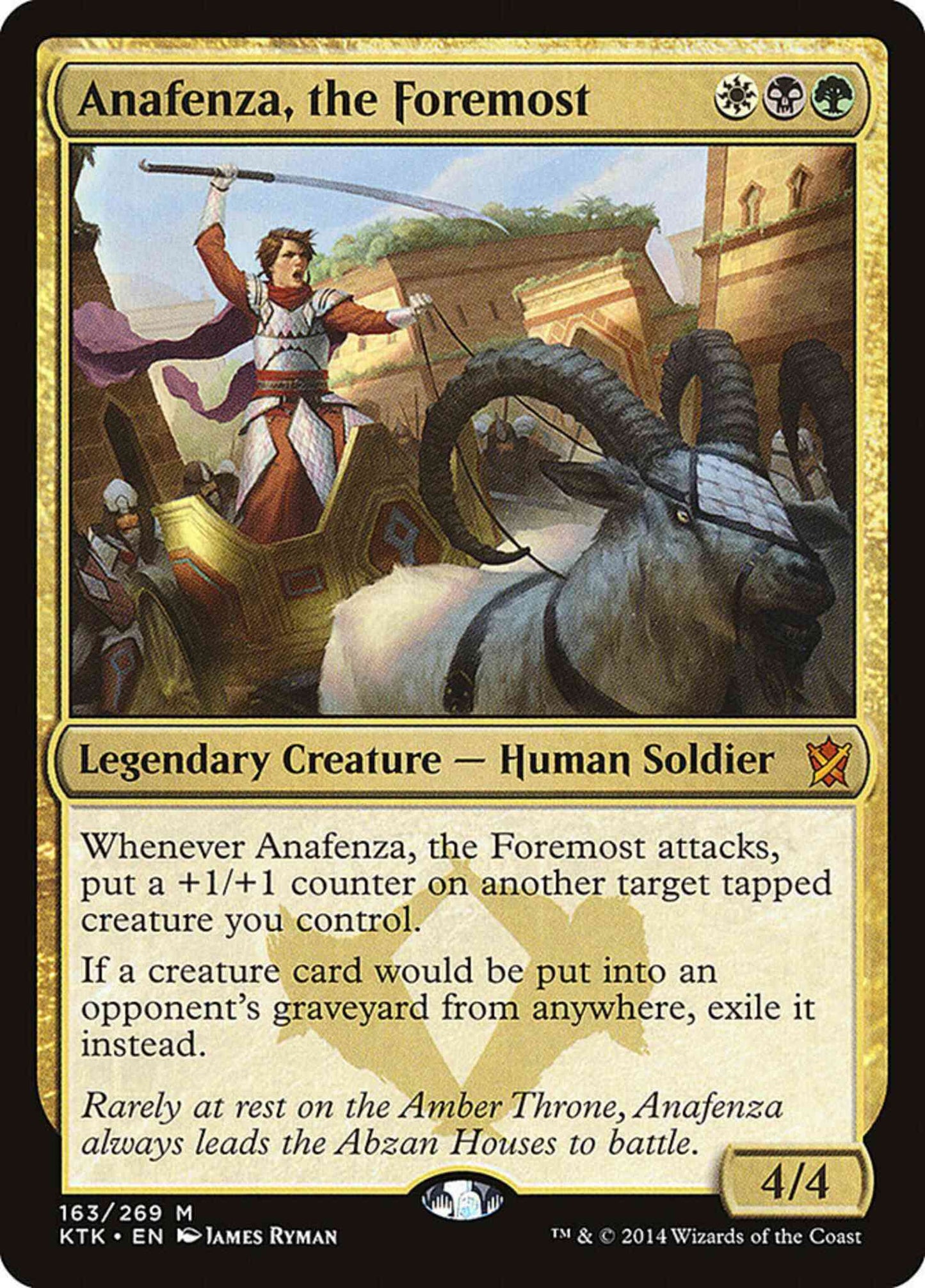 Anafenza, the Foremost [163] [Khans Of Tarkir] [Non-Foil]