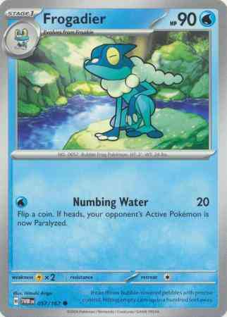 Frogadier - 057/167 - Common [sv06-057] [Non-Holo]