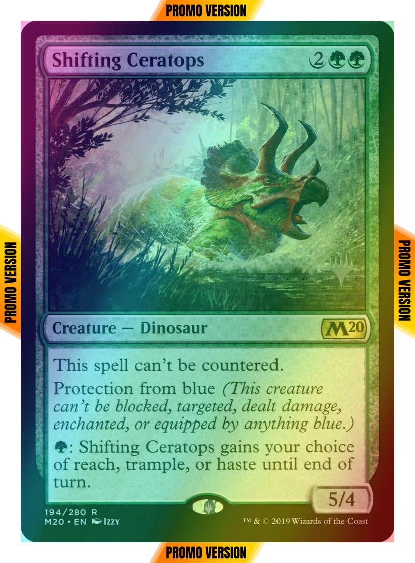 Shifting Ceratops [194p] [Promo Pack] [Core Set 2020 Promos] [Foil]