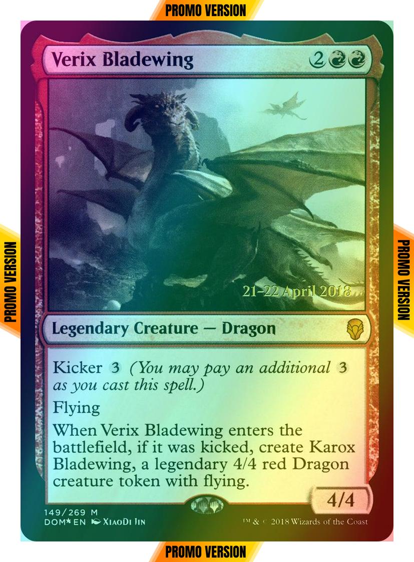 Verix Bladewing [149s] [Dominaria Promos] [Foil]